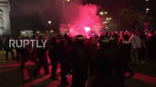 France: Clashes break out between police and Algerian fans amid Arab Cup win celebrations in Paris