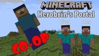 Minecraft Herobrine's Portal - Прохождение карты #1 [Херобрин?]