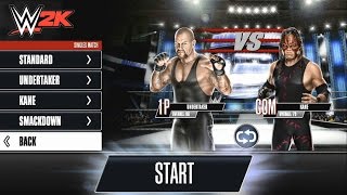WWE 2K: Undertaker VS Kane Part 1