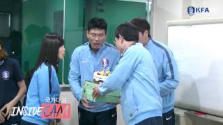 INSIDECAM 스승의날을 맞아 깜짝 선물을 준비한 여자대표팀!