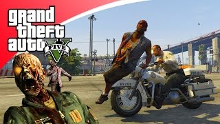 GTA V  - EEN GTA WERELD VOL ZOMBIES! (GTA 5 Modded Freeroam)
