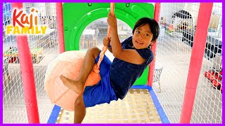 Ryan at Indoor playground for Kids!