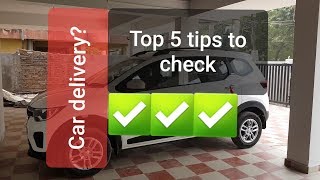 Do this before taking DELIVERY of your new car | Latest Important checklist 2020 | CAR INTERIORS ✅