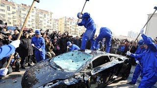 【天下有車】上海車展竟成維權平台，豪車出事無人理會