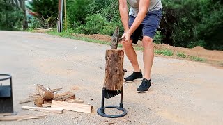 Half Ring Firewood Splitter