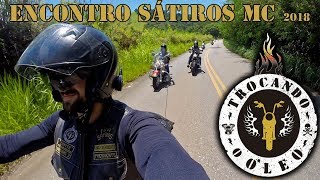 Encontro do Sátiros Moto Clube 2018 - Trocando o Óleo