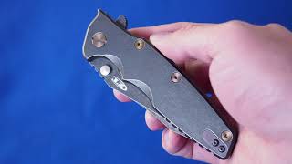 Нож Zero Tolerance 0392BWBRZ Rick Hinderer Limited Edition США