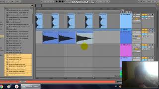 Работа в Ableton Live 10 (извините за звук) что его и нет