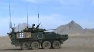 CANADIAN LAV 3 IN AFGHANISTAN - 25MM CANNON