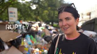 UK: Garbage fills the streets as Brighton waste management strike continues