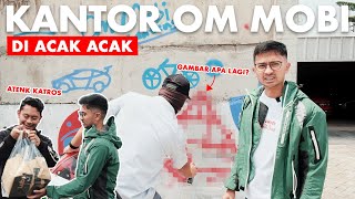 ROASTING KANTOR BARU @Om Mobi SEKALIAN NGANTER HAMPERS LEBARAN KE @Atenx Katros PAKE ZX25R