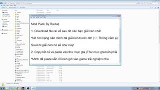 How to install Modpack Raduq 2018 || Samp 0.3.7