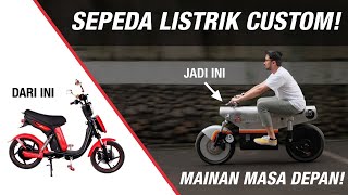 NYOBAIN MOTOR LISTRIK CUSTOM! Bahannya Cuman Selis - #395