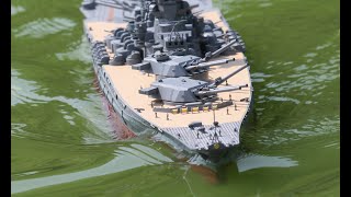 ラジコン 主砲可動 戦艦大和を作ってみた。I tried to make Yamato, a movable battleship Yamato.