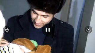 Эксклюзив видео. Отабек Нуритдинов камокдан чикди. фарзанд муборак!!!