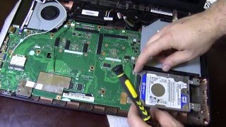 Как разобрать ноутбук Asus R752 series How to disassemble laptop Asus R752 series