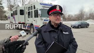 Canada: "Around 12 arrested" - Windsor police on Ambassador Bridge clearance