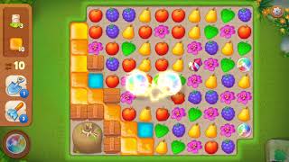 Gardenscapes Level 1061-walkthrough "NO Boosters"