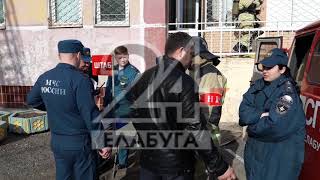 Мобильный репортер: Учения МЧС в здании ГУАЗ "ЕЦРБ"
