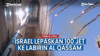 Frustasi! Israel Lepaskan 100 Jet untuk Bobol Terowongan Hamas di Bawah Gaza