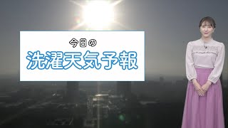 16日(土)の洗濯天気予報 関東は季節外れの陽気に