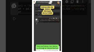 Extraer strings con Pandas | Python en menos de 60 segundos | Shorts