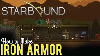 How to Make Iron Armor in Starbound 1.0