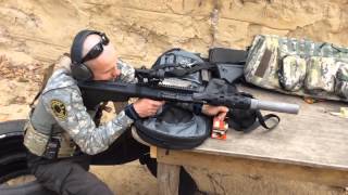 Steyr AUG Handguard with Suppressor