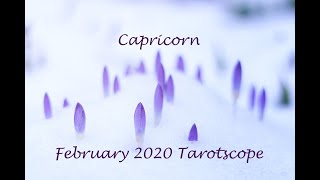 CAPRICORN WOW!!! Beautiful Soul Mate Love Coming In!! February 2020 Tarotscope