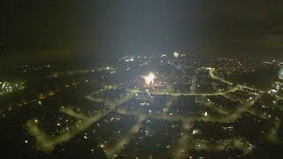 American Explains UK Bonfire Night By Drone