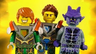 LEGO NEXO KNIGHTS - CLAY AND AARON V'S STONE MONSTERS