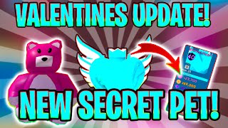 ?VALENTINES UPDATE! SECRET PET ETERNAL HEART! ? ROBLOX BUBBLE GUM SIMULATOR ?