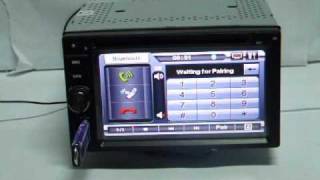 Unitate multimedia 2 DIN TTi-6201, cu preluarea agendei