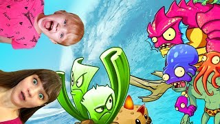 Растения против ЗОМБИ ВЫЗОВ ЗОМБИ Plants Vs Zombies