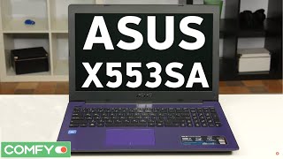 Asus X553SA - XX072D Purple - привлекательный ноутбук для работы и учебы - Видеодемонстрация