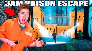 3AM BOX FORT Prison ESCAPE! Chased By Bounty Hunters ??