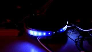 RGBW LED strip, testing different whites