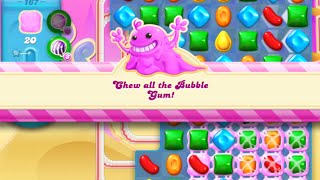 Candy Crush Soda Saga Level 167 walkthrough