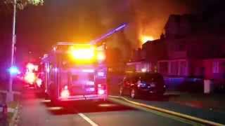 EAST ORANGE,NJ FATAL  FIRE 3RD ALARM (Springdale