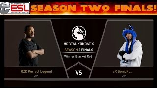 Match 09 - MKX - $100,000 Prize - Season 2 Finals (Top 8) - SonicFox vs Perfect Legend