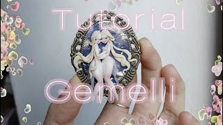 Tutorial Polymer clay / Zodilla gemelli / Zodilla gemini SUB ENG
