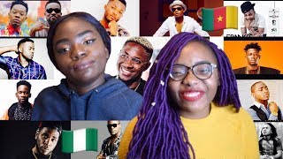 CAMEROUNIAN vs NIGERIAN SINGERS SMASH OR PASS? | COLLAB W/ SANUSI TAWAK