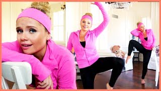 Alli Simpson AwesomeFITNESS: Ballet Inspired Leg Workout