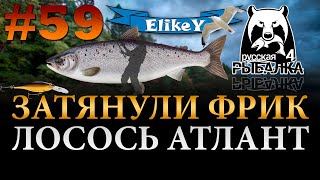 Лосось Атлантический • Фарм Серебра • Спиннинговая ловля • Река Волхов • Русская Рыбалка 4 #59