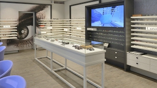 Einrichtung Müller Optik Presentation in Düsseldorf