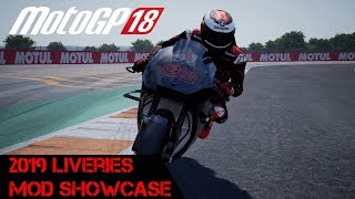 Motogp 18 Mod Showcase - 2019 Season Livery Updates By 86ayayay
