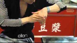 [中文翻譯] Magician or Baker? 魔術師還烘焙師? (美國脫口秀ellen評論Yif)