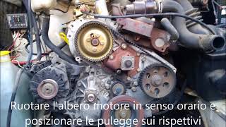 Sostituzione cinghia distribuzione Ford Transit 2500 DI