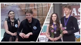 ?Алла Лобода / Антон Шибнев  Alla LOBODA / Anton SHIBNEV - Egna Dance Trophy Sr FD+Medals 03.02.19