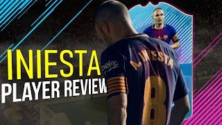 FIFA 18 - PREMIUM SBC INIESTA (96) PLAYER REVIEW